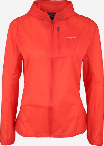 PATAGONIA Outdoorjas 'Houdini' in Rood: voorkant