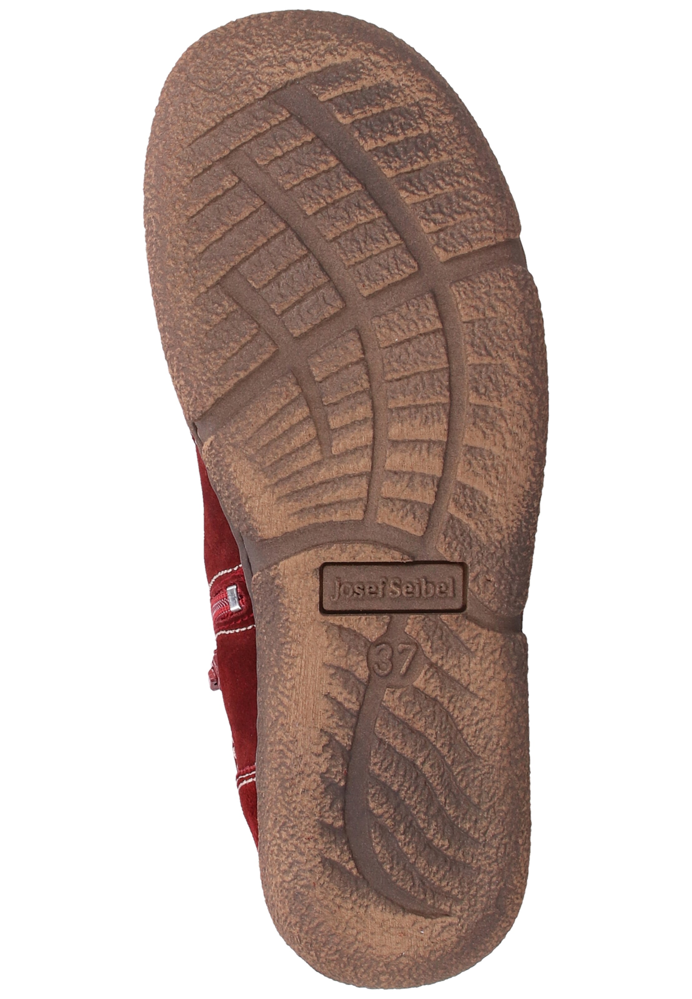 JOSEF SEIBEL Lace-Up Ankle Boots 'Neele' in Red