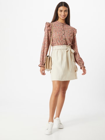 VERO MODA Sukňa 'VENUS' - Béžová