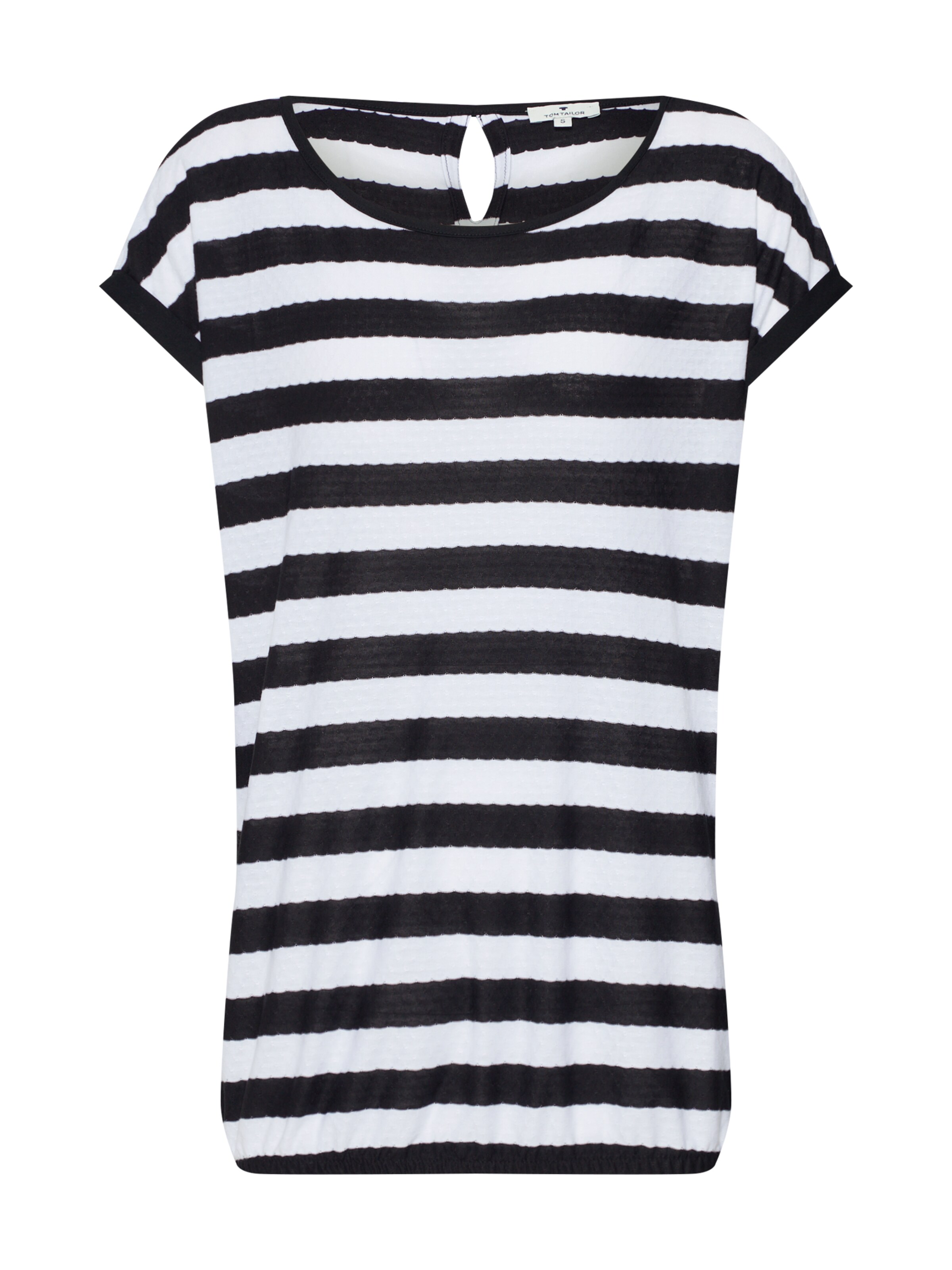 TOM TAILOR - Shirt in de kleur Zwart