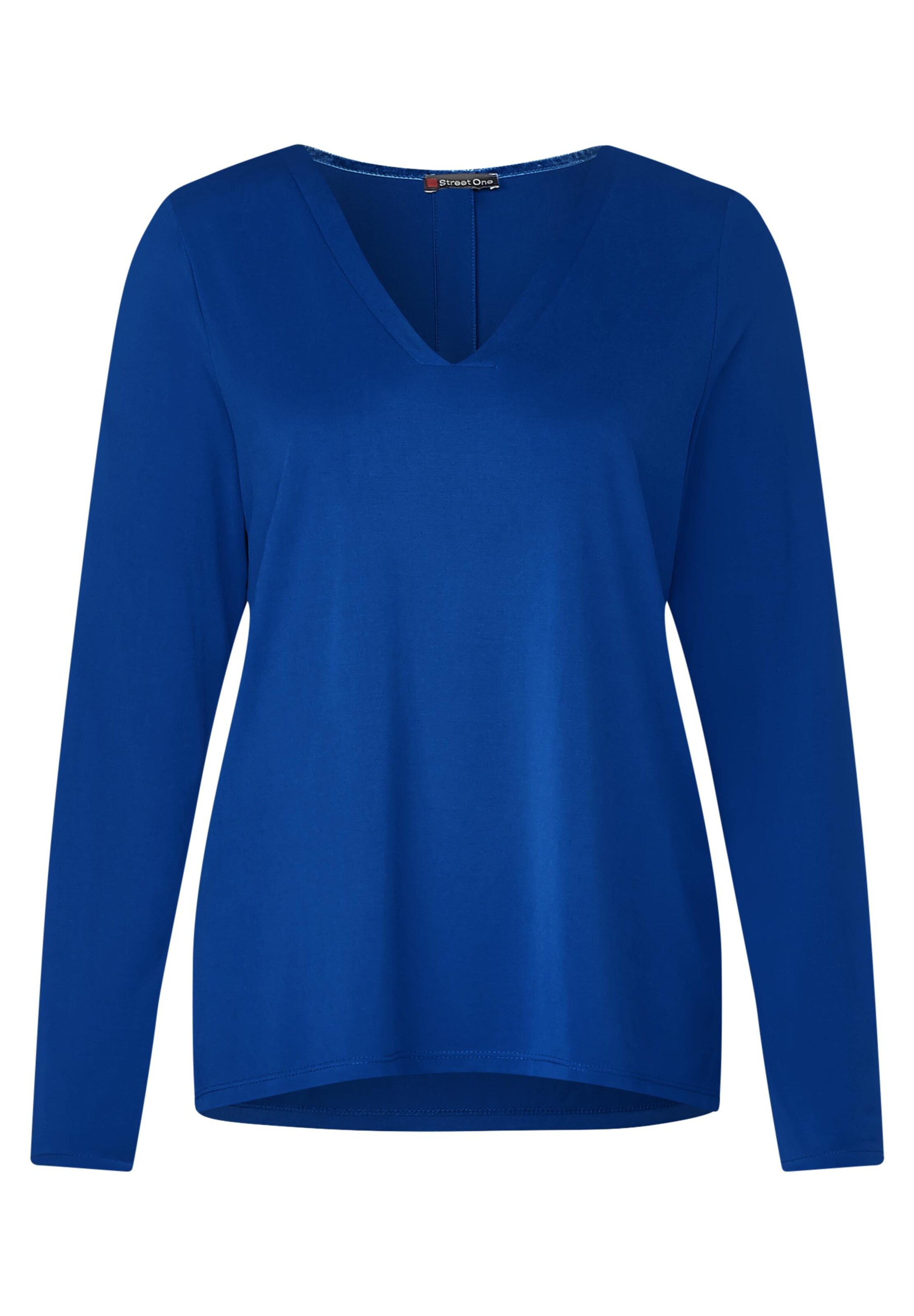 STREET ONE - Shirt in de kleur Blauw