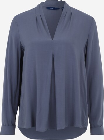 TOM TAILOR Bluse in Blau: predná strana