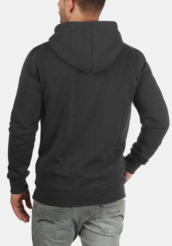 !Solid Zip-Up Hoodie 'BertiZip' in Grey