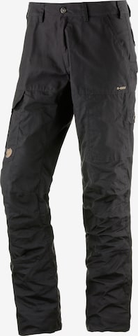 Fjällräven Outdoor Pants 'Karl Pro' in Grey: front