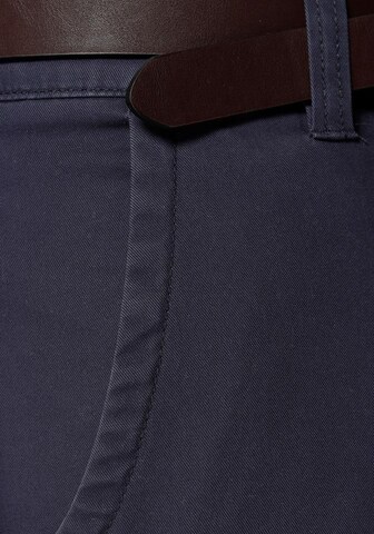 Bruno Banani Regular Chinohose in Blau