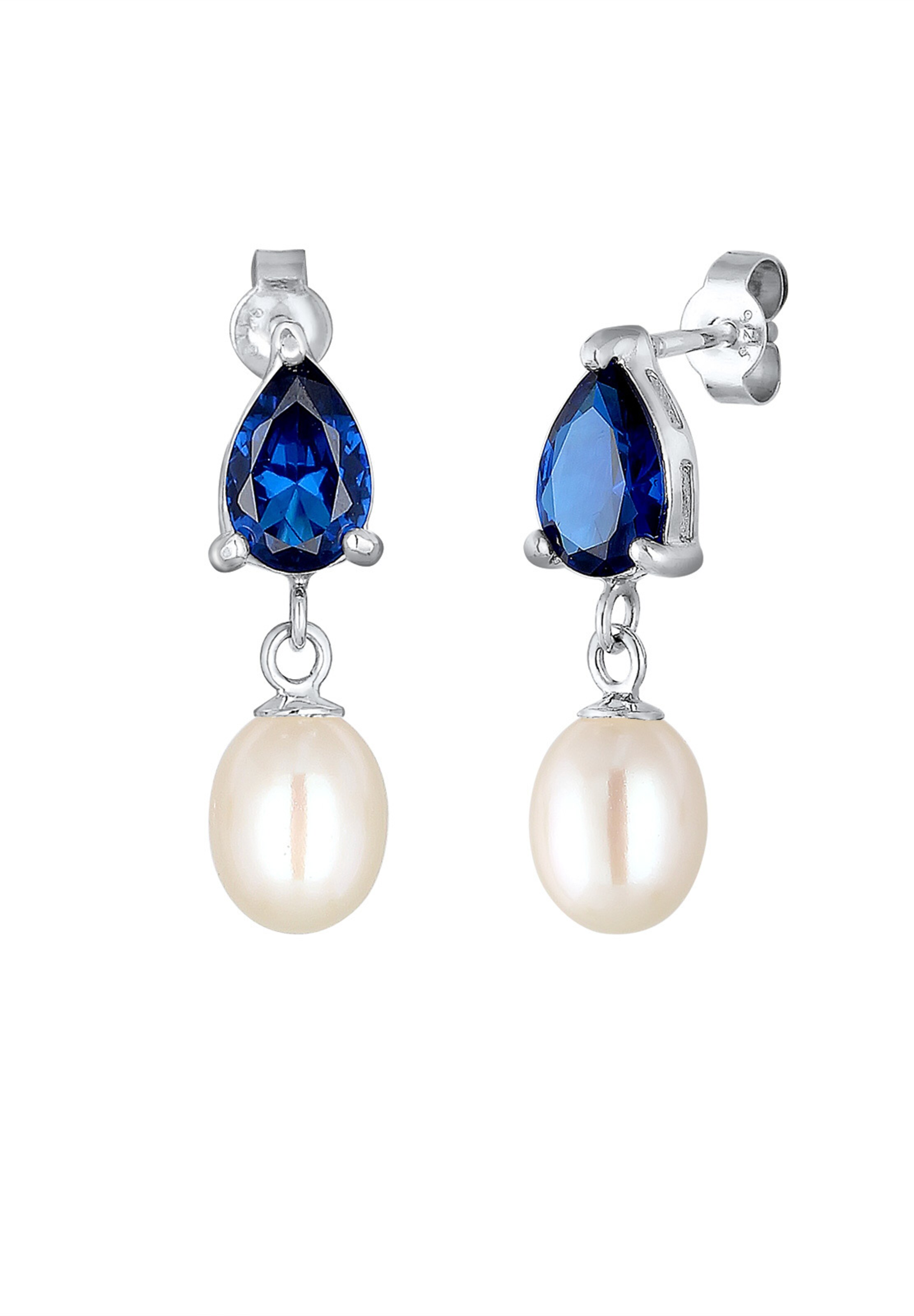 ELLI Ohrringe 'Tropfen' in Blau