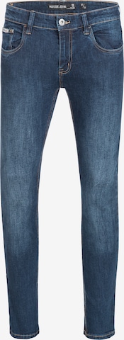 INDICODE JEANS Slimfit Jeans 'Texas' in Blauw: voorkant