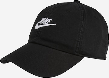 Nike Sportswear Cap 'Heritage 86' in Schwarz: predná strana