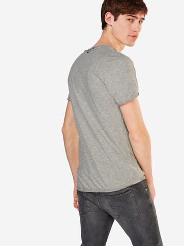 Key Largo Shirt 'BREAD' in Grey: back