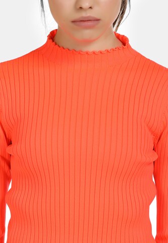 myMo ATHLSR Pullover in Orange: Vorderseite