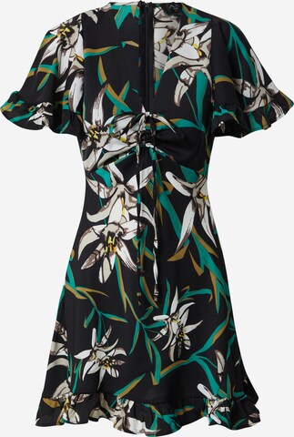 AX Paris Dress 'Tropical' in Black: front