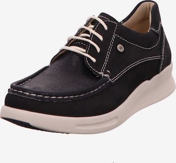 Wolky Athletic Lace-Up Shoes in Black: front
