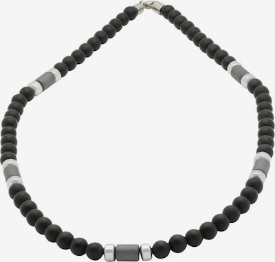 FIRETTI Collier in grau / anthrazit / silber, Produktansicht