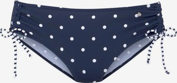 Pantaloncini per bikini 'Audrey' di s.Oliver in blu: frontale