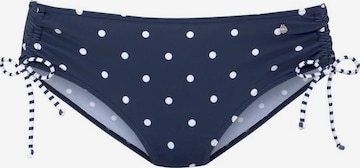 Pantaloncini per bikini 'Audrey' di s.Oliver in blu: frontale