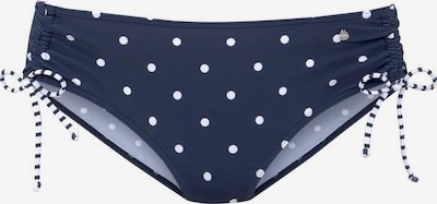 Pantaloncini per bikini 'Audrey' s.Oliver di colore navy / bianco, Visualizzazione prodotti