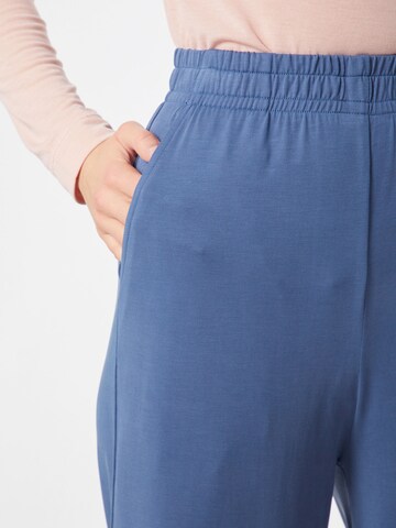 Urban Classics Wide leg Trousers in Blue