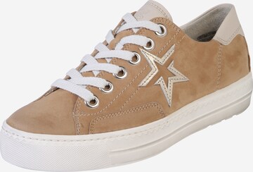 Paul Green Sneakers laag in Bruin: voorkant