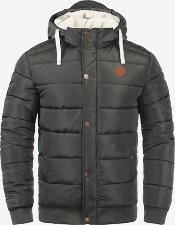 BLEND Winter Jacket 'Frederico' in Grey: front