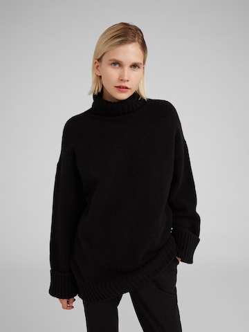 Pull-over 'Lou' EDITED en noir : devant