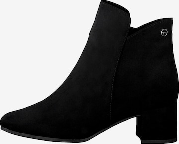 TAMARIS Ankle boots in Black