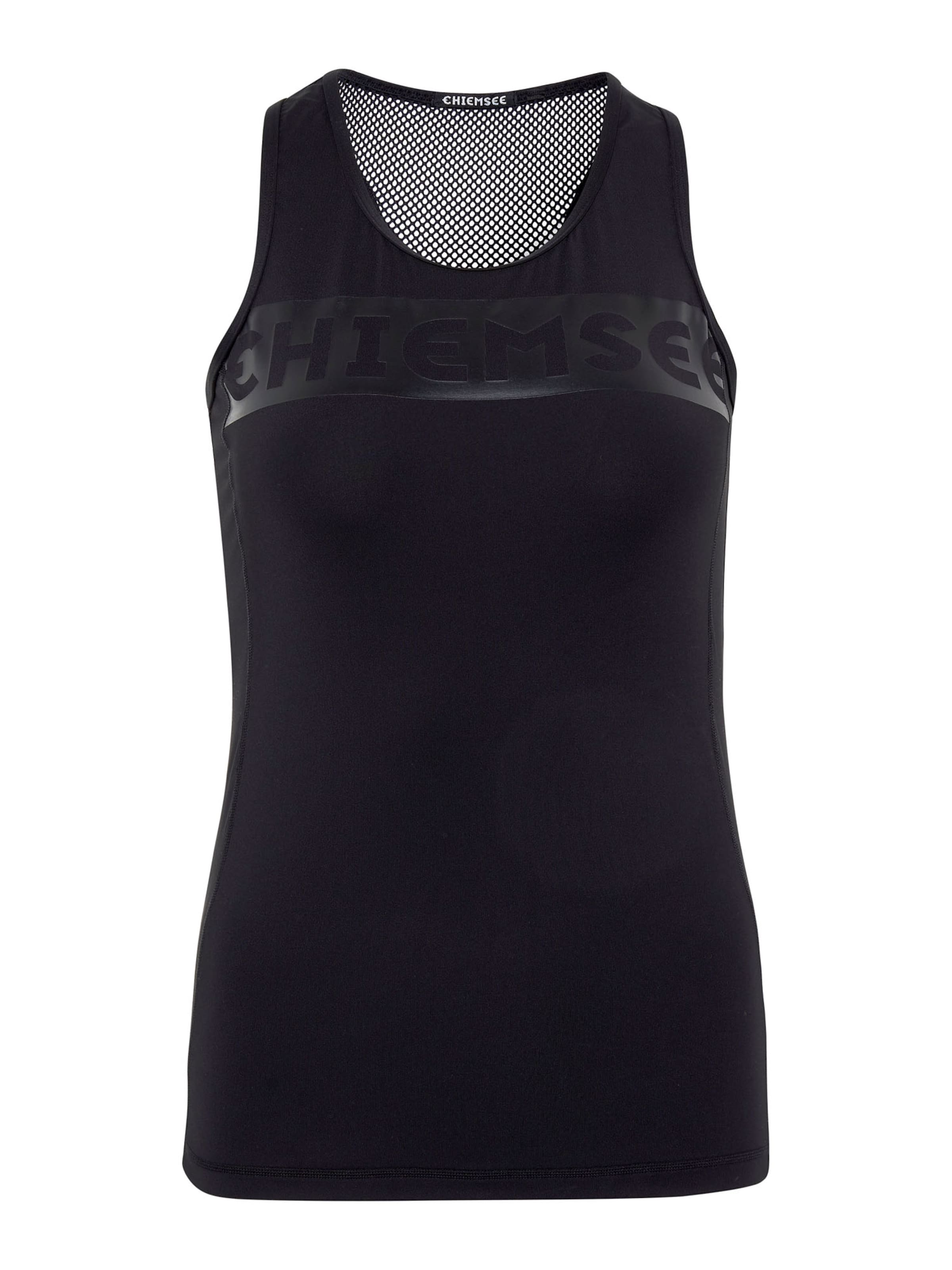 CHIEMSEE Sports Top in Black: front