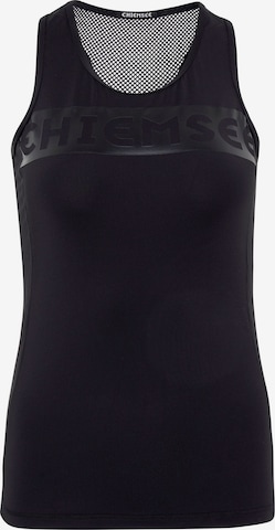 CHIEMSEE Sporttop in Black: front