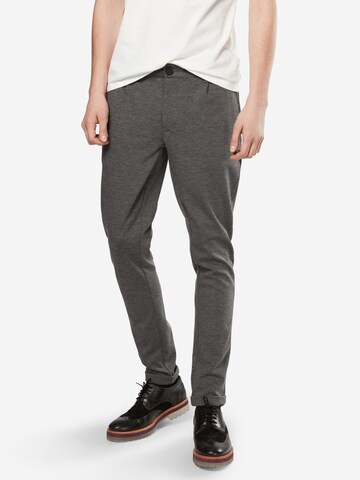 Regular Pantalon chino Only & Sons en gris : devant