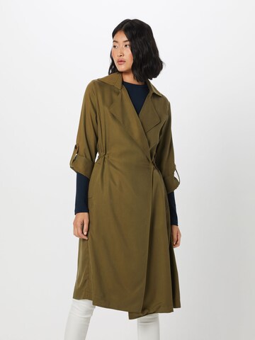 Manteau mi-saison 'Alessia' GUESS en vert : devant