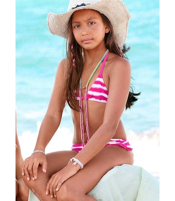 BUFFALO Triangle Bikini in Pink: front