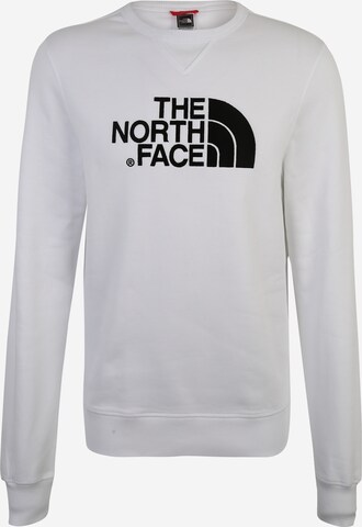THE NORTH FACE Regularny krój Bluzka sportowa 'Drew Peak' w kolorze biały: przód