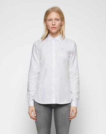 TOMMY HILFIGER Blouse 'Jenna' in Wit: voorkant