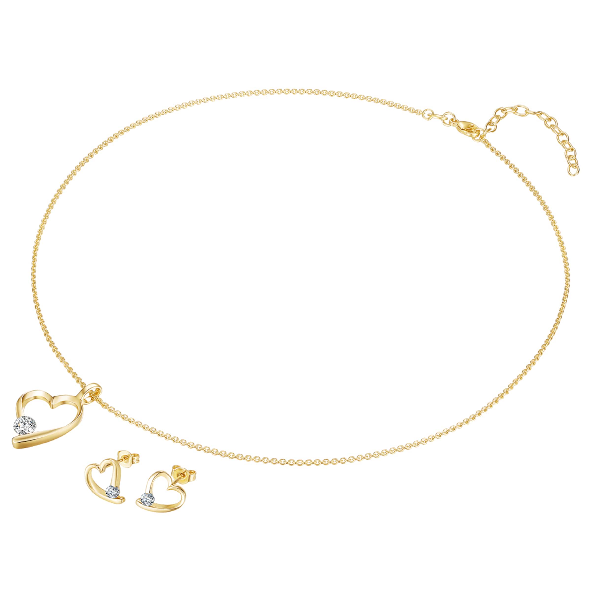 Parure de bijoux Rafaela Donata en or : devant