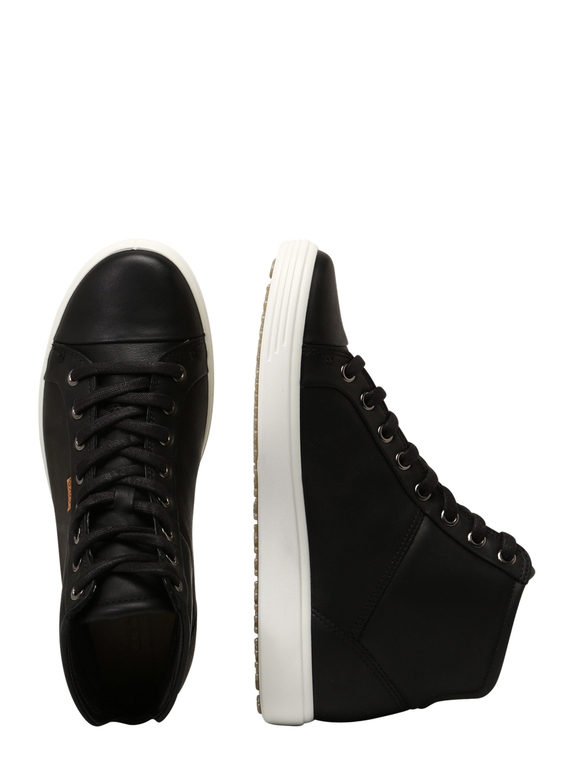 ECCO Kotníkové tenisky – černá