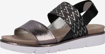 Sandales bugatti en gris : devant
