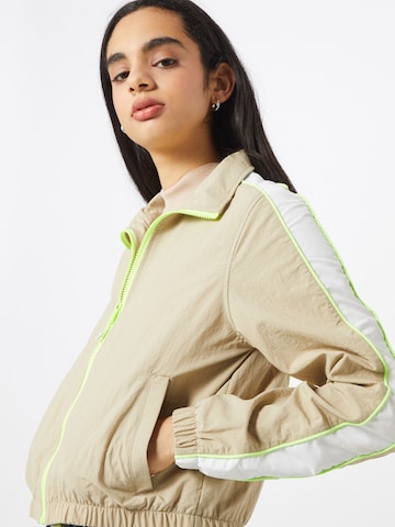 Urban Classics Between-Season Jacket in Beige