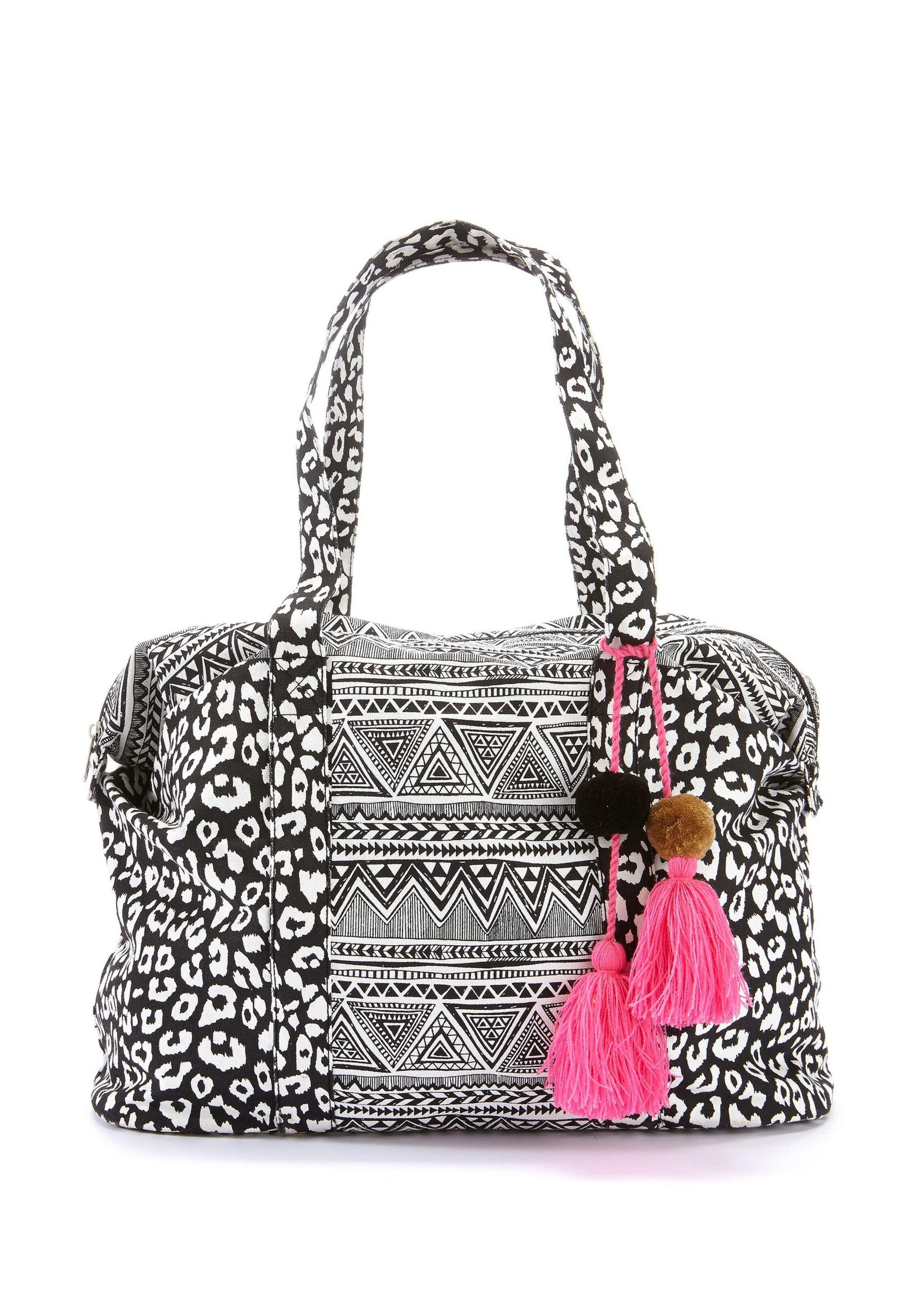 LASCANA - Strandtasche in schwarz