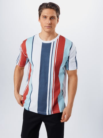Urban Classics - Ajuste regular Camiseta en Mezcla de colores: frente