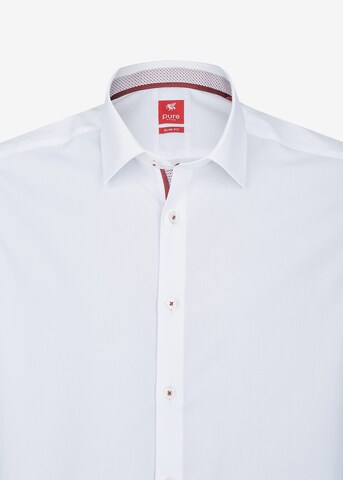 PURE Slim fit Business Shirt in White