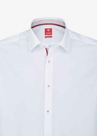PURE Slim fit Business Shirt in White
