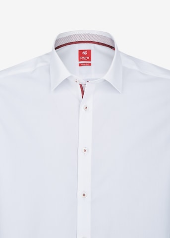 PURE Slim Fit Hemd in Weiß