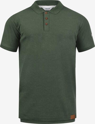 !Solid Poloshirt in Grün: predná strana