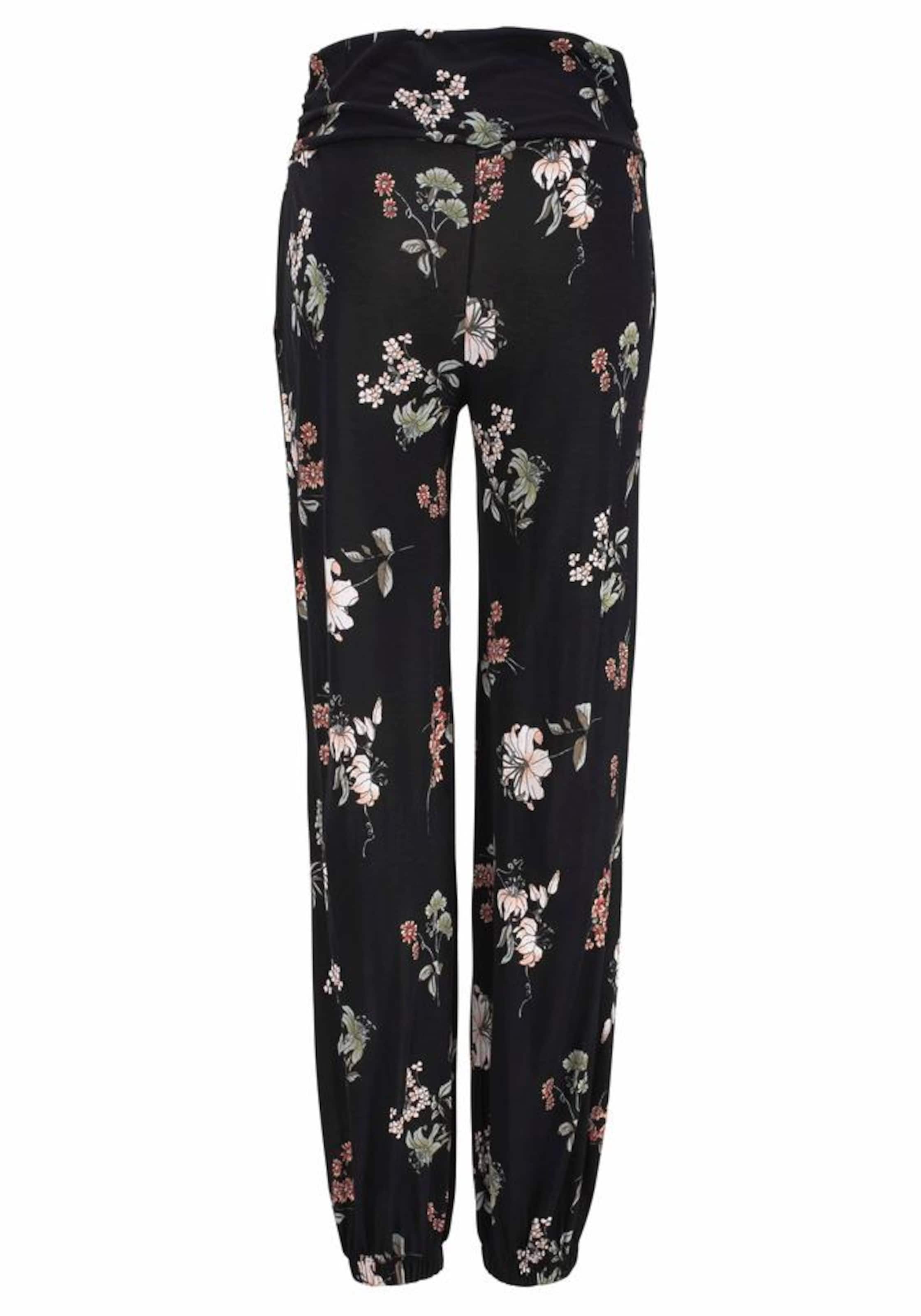 LASCANA - Loosefit Calças harem em preto