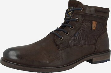 s.Oliver Lace-Up Boots in Brown: front