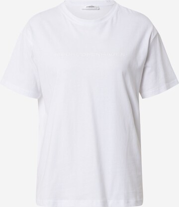 T-shirt 'Liv' MSCH COPENHAGEN en blanc : devant