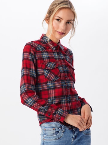 Camicia da donna 'LIWEN' di LTB in rosso: frontale