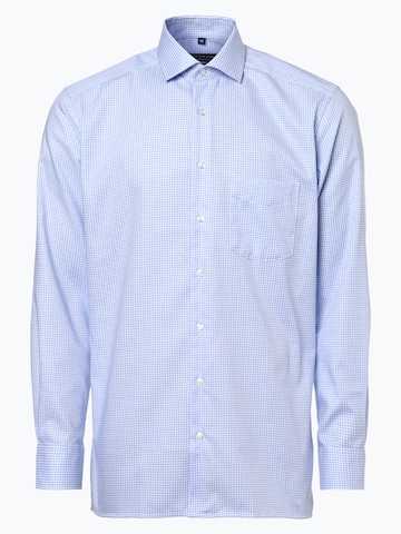 Andrew James Regular fit Zakelijk overhemd in Blauw: voorkant