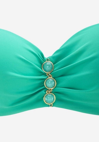 Bandeau Costum de baie două piese de la LASCANA pe verde