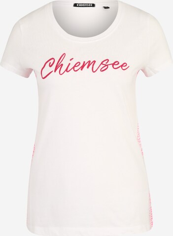 CHIEMSEE Functioneel shirt in Wit: voorkant