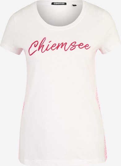 CHIEMSEE Performance shirt in Light green / Pitaya / White, Item view